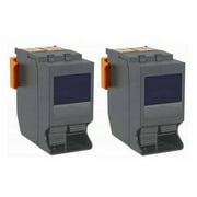 PrinterDash Replacement for NeoPost IN-67/IN-600AF/IN-600HF/IN-700/IN-750/IS-440/IS-460/IS-480 Red High Yield Postage Meter Inkjet (2/PK-19500 Page Yield) (IM-INK4HC_2PK)