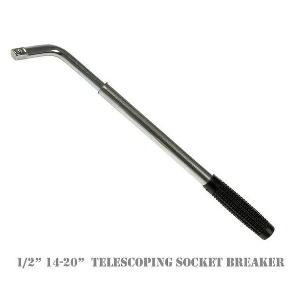 1/2" x 14-20" Telescoping Socket Breaker Bar Wrench 1/2 in Drive Ratchets
