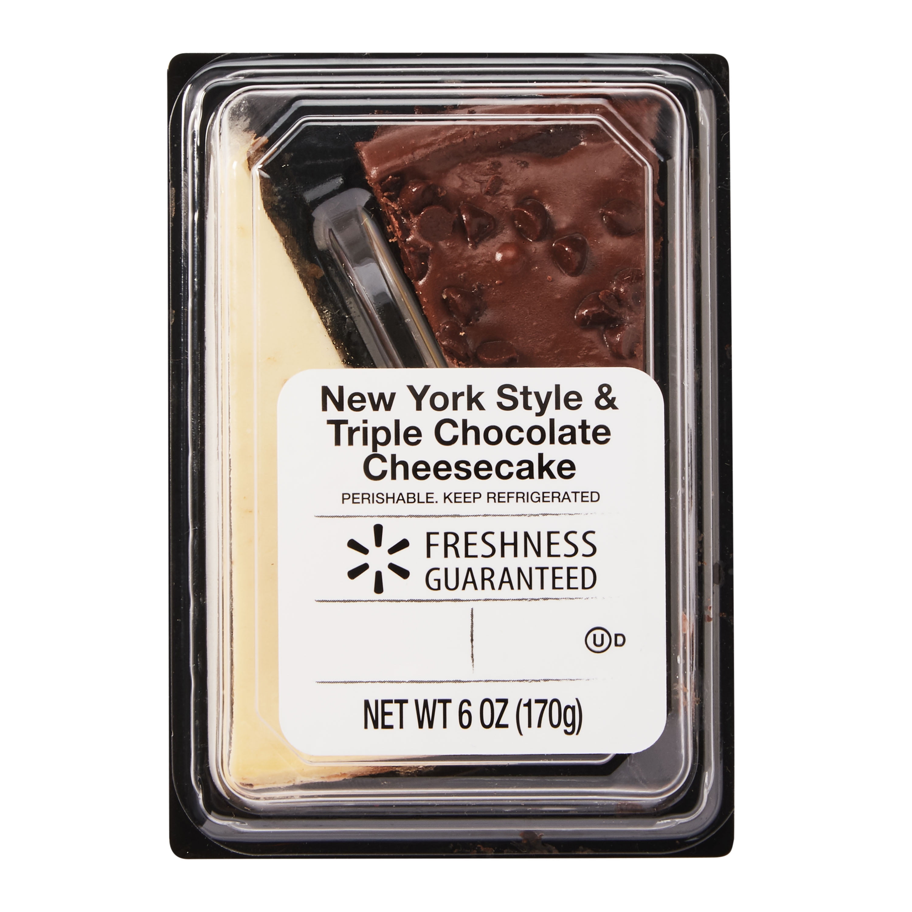Freshness Guaranteed New York Style & Triple Chocolate Cheesecake, 6 oz