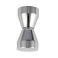 thumbnail image 5 of HEALEEP 1Pcs Round Door Handle for Residential and Commercial Doors Silver Aluminum Alloy, 5 of 8