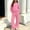 Pink-05, variant on Sakuulaan Girls 2‑Piece Fleece Tracksuit Set, Full‑Zip Hooded Jacket & Relaxed Pants, Warm Polyester Casual Outfit for Kids 5‑14 Years
