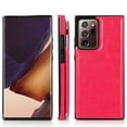 thumbnail image 2 of Dteck Case for Samsung Galaxy Note 20 Ultra 6.9-inch,Shockproof PU Leather Wallet Case Card Holder Kickstand Flip Magnetic Hybrid Rubber Note 20 Ultra 5G Back Phone Cover,Rose, 2 of 9