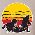 thumbnail image 6 of Wild Bobby Sunset Silhoutte Unicorn and Sasquatch Unisex Hoodie Sweatshirt, 6 of 6