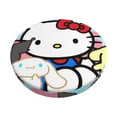 thumbnail image 2 of Lsque Sanrio Round Bar chair cushion covers Velvet Fabric Premium Comfort Protects from Scratches and Stains for 14-17 Inch Chair- 14 inch, 2 of 7