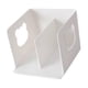 thumbnail image 5 of Soporte para libros de escritorio, clasificador de archivos de oficina, multiusos, compacto, decorativo, versátil Blanco, 5 of 9