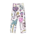 thumbnail image 4 of Balery Summer with Flamingo print Men's Pajama Pants,Ultra Lightweight Pjs,Lounge Pant-Small, 4 of 9