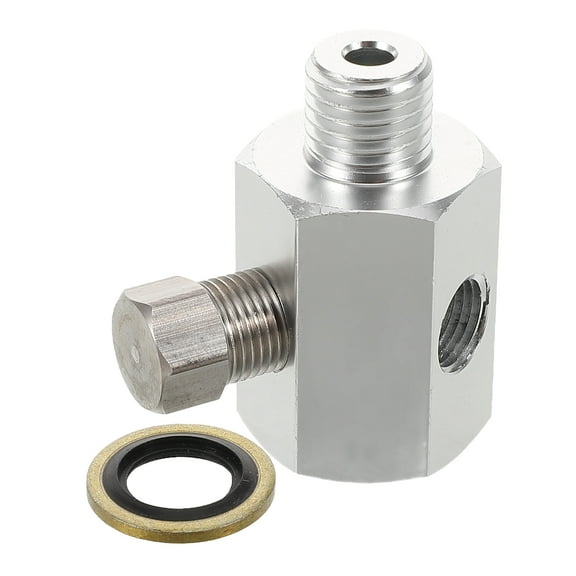 Car Oil Pressure Connector Aluminum Alloy Oil Pressure Tee To Adapter Compatible With E30 E36
