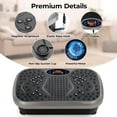 thumbnail image 4 of TLSUNNY Vibration Plate Exercise Machine, Whole Body Workout Platform for Weight Loss & Lymphatic Drainage, 4 of 9