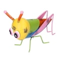 thumbnail image 2 of Suodoka Garden Ornament Iron Grasshopper Sculpture for Outdoor Patio Lawn Decor, 9.45 inches / 24 cm (Yellow), 2 of 9