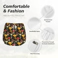 thumbnail image 4 of Pofeuu Mushrooms And Fern Stems Print Women's Athletic Shorts Running Workout Shorts Tummy Control Quick Dry Gym Shorts with Pockets Double layer sports shorts-XX-Large, 4 of 7