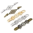 thumbnail image 1 of Unique Bargains 5 Pack Vintage Pull Clips Tourbillon Cardigan Col Robe Châle Clips, 2 Styles, 1 of 6