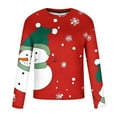 thumbnail image 4 of WXLWZYWL Ugly Christmas Sweater Light Up Funny Party Pullover Men Holiday Knit Pullover Matching Ugly Christmas Sweater Sweatshirts, 4 of 4