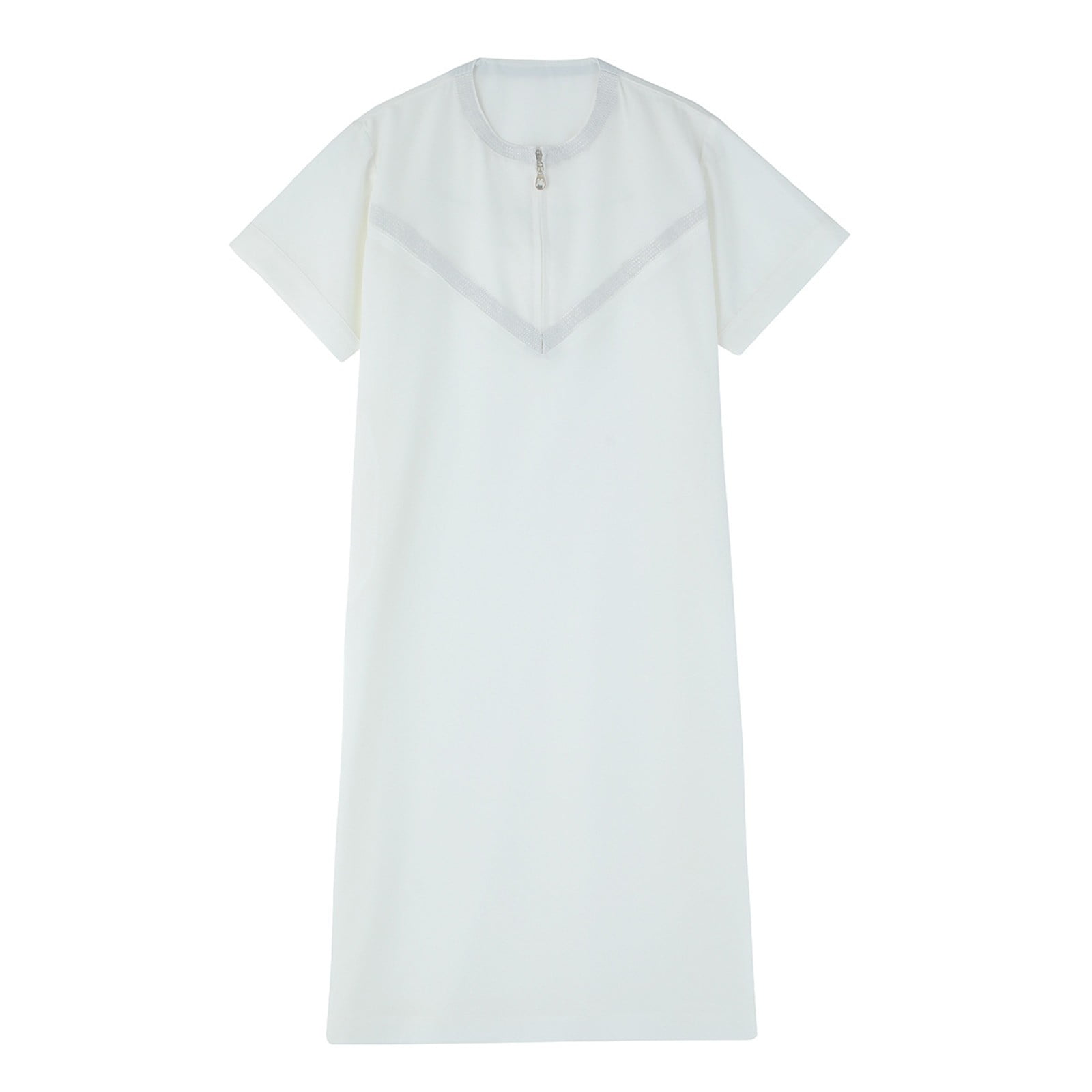 OBEEII Abaya Thobe Robe Caftan à Manches Longues Brodée Pour Garçon