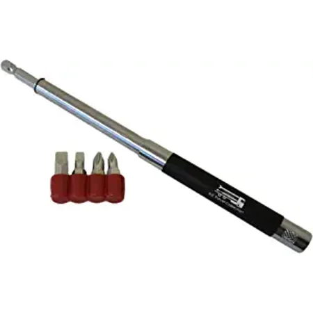 

3-3/4 Screw Bit Starter Sleeve Driver with Bits