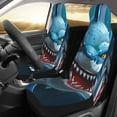 thumbnail image 2 of Vsdgher Cartoon Cute Shark Automotive Seat Covers for Cars Trucks and SUVs – Car Seat Covers for Truck Seat Protectors Set of 2, 2 of 7