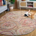 thumbnail image 3 of SAFAVIEH Cape Cod Bora Geometric Area Rug, Beige/Multi, 5' x 8', 3 of 13