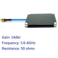 thumbnail image 4 of 5.8Ghz 14dbi Circular Polarized High Gain Flat Panel Antenna RHCP SMA, 4 of 5