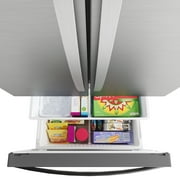 Kenmore 20.3 Cu. ft. Capacity Counter-Depth French Door Refrigerator and Freezer with Ice Maker, Stainless Steel