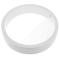 Clear Hydroponic Flowerpot 1 Set Decorative Round Wall Planter for Indoor Hanging Living Room Use