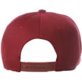 thumbnail image 2 of Original Team Coach Snapback Hat Classic Layered Arched Letters Flat Bill Cap, 2 of 3