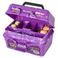 thumbnail image 3 of Flambeau Outdoors, 355BMT Big Mouth Tackle Box 89 Piece Kids Tackle Box Kit, Purple, 8.75 inches, 3 of 5