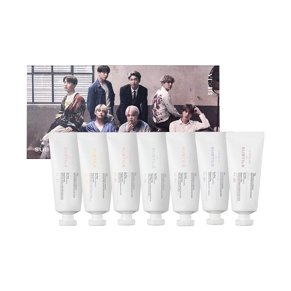 VT X BTS L’Atelier des Subtils Signature Hand Cream Collection 7 Scent