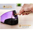 thumbnail image 2 of Bostitch Personal Electric pencl Sharpener, Powerful Stall-Free Motor, High Capacity Shavings Tray, Metallic Purple, 2 of 6