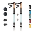 thumbnail image 1 of Bastones de trekking Montem ultraligeros 100% fibra de carbono (2 bastones), 1 of 8