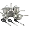 thumbnail image 1 of Bateria de cocina OSTER 13 piezas acero inoxidable, 1 of 1