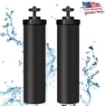 thumbnail image 1 of 2 pcs Water Filters Replacement for Black Berkey BB9-2 Purification Elements NEW, 1 of 5