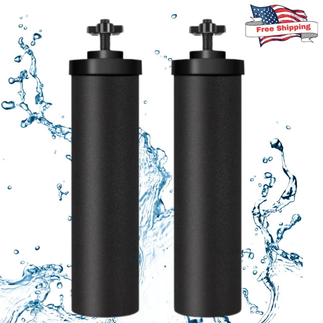 2 pcs Water Filters Replacement for Black Berkey BB9-2 Purification Elements NEW