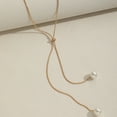 thumbnail image 5 of Versatile Pearls Lariat Necklace Pullable Neckchain Accessory for Party Attire, 5 of 10