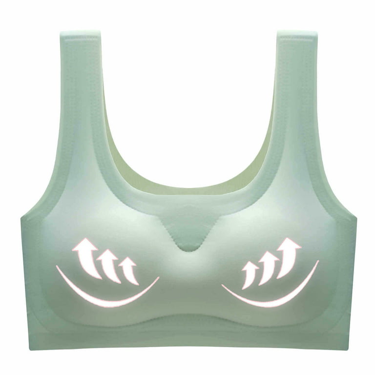 VerPetridure Sports Bras for Women High Support Large Bust Women's Mind  Sleep Underwear Plus Big-Size Comfort Sports Vest Bra No Underwire 