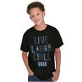 thumbnail image 5 of Live Laugh Chill Icee Logo Retro Crewneck T Shirts Boy Girl Teen Brisco Brands XS, 5 of 6
