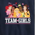 thumbnail image 3 of Disney Princess - Team Girls - Valentine's Day - Boys and Girls Youth Crewneck Fleece Sweatshirt, 3 of 5