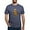 Heather Navy, variant on CafePress - Funny Sloth Hula Hoop - Mens Tri-blend T-Shirt