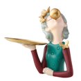 thumbnail image 4 of Bonita estatua de bandeja para llaves de almacenamiento de escultura de  gris Gloria Escultura de escritorio, 4 of 9