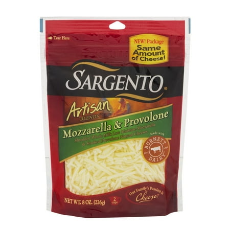 Sargento® Artisan Blends® Shredded Mozzarella & Provolone ...