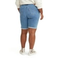 thumbnail image 3 of Levi's® Women's Plus Size Shaping Bermuda Jean Shorts, 3 of 6