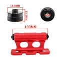 thumbnail image 4 of Baohd Support de Fourche de Vélo Support de Toit de Voiture Support de Vélo Support en Alliage d'Aluminium Rouge, 4 of 9