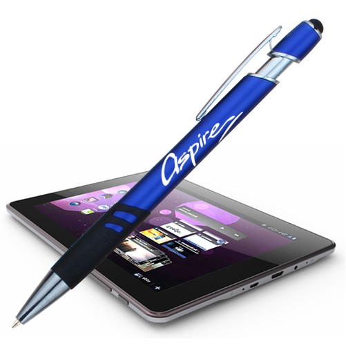 Personalized Promotional Kinsley Stylus M click pen Write Your Company Name Or Logo On Pen QTY300