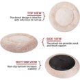 thumbnail image 4 of Calming Donut Dog Bed es Round Fluffy for Large Dogs -Anxiety Plush Machine Washable ( Large), 4 of 8