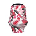 thumbnail image 2 of Haiem Makeup Baby Nursing Cover & Nursing Poncho - Multi Use Cover for Baby Car Seat Canopy, Stroller Cover, 360°Full Privacy Breastfeeding Coverage, 2 of 9