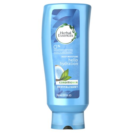 Herbal Moisturizing Cleanser - Herbal Essences Hello Hydration Moisturizing Conditioner with Coconut Essences, 23.7 fl oz