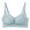 Blue, variant on Medium Thick Sexy Underwire Bra with Adjustable Straps Top Support Lace Design for Small Chest Non Padded Comfort