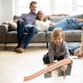 thumbnail image 2 of Wood Bridge Wooden High Bridge Toy Track Bridge Train Road Track Accessories, 2 of 4