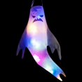 thumbnail image 3 of AJKSFHIU 2024 Halloween Decorations,Halloween Hanging Ghosts Decoration, Halloween White Hanging Ghost, Halloween Decorations Outdoor Scary,Halloween Decorative Printing Led Light String Pendant, 3 of 3