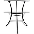 thumbnail image 2 of vidaXL 3 Piece Bistro Set Ceramic Tile Blue and White, 2 of 5