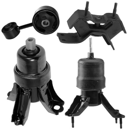 4M Auto Parts. Rear Right Upper Hydraulic Front Engine Mounts & Left Automatic Transmission Mount 4PCS Set. For Vehicles Assembled in Japan. Parts 9006 8796 8698 8979.