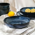 thumbnail image 3 of Stone Lain Mirella 4-Piece Pasta Bowl Set Stoneware, Blue, 3 of 6